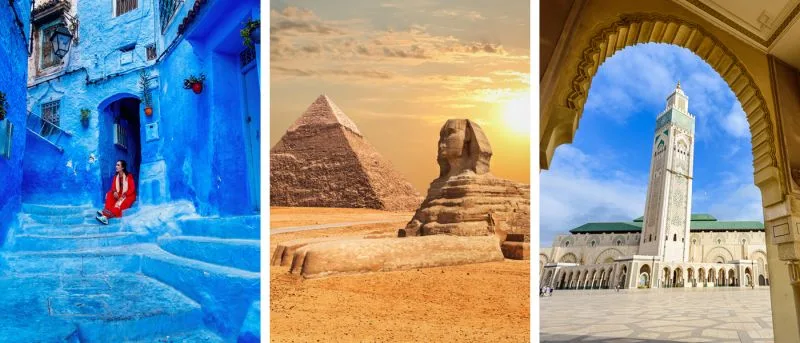 Outstanding Egypt and Morocco Tour